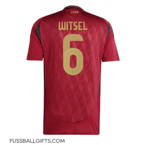 Belgien Axel Witsel #6 Fußballbekleidung Heimtrikot EM 2024 Kurzarm